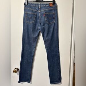 Levi's Women's 873 Skinny Classic Blue Straight Leg Jeans